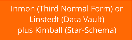Inmon (Third Normal Form) or  Linstedt (Data Vault) plus Kimball (Star-Schema)